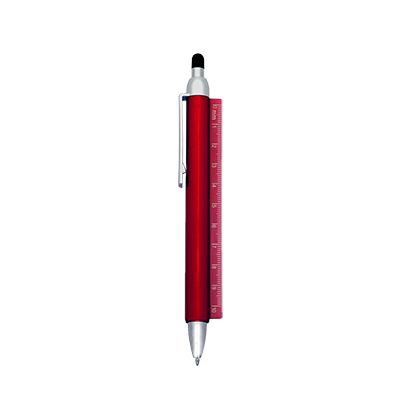 Pen With Ruler and Stylus